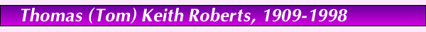 Tom Roberts Bio Title